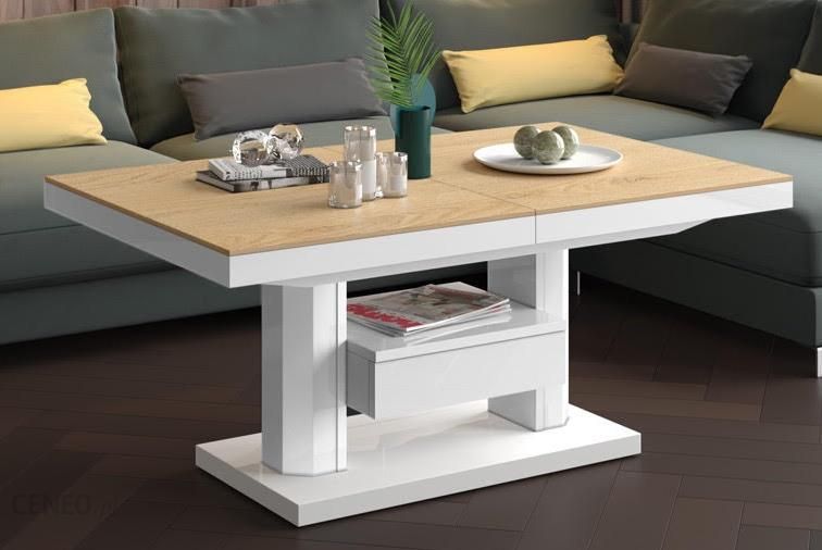 i-hubertus-nowoczesny-lawostol-z-polka-i-szuflada-quadro-max-dab-bialy